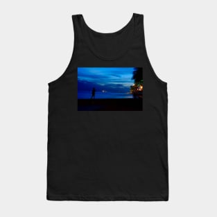 Fishing Hawaiian Style Tank Top